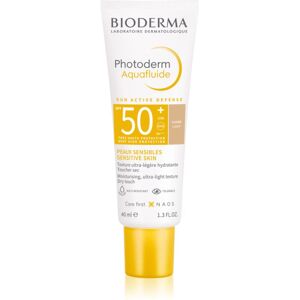 Bioderma Photoderm Aquafluid beschermende, getinte gezichtsfluid SPF 50+ Tint Claire 40 ml Image
