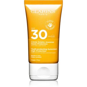 Clarins Youth-Protecting Sunscreen High Protection Zonnebrandcrème voor Gezicht SPF 30 50 ml Image