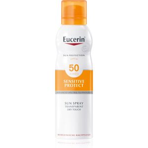 Eucerin Sun Sensitive Protect Transparante Bruiningsspray voor de gevoelige huid SPF 50+ 200 ml Image
