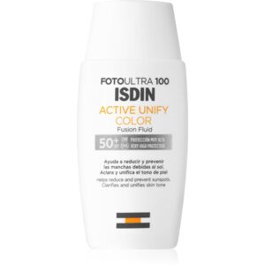 ISDIN FotoUltra 100 Active Unify Beschermende Getinte Crème tegen Pigmentvlekken SPF 50+ 50 ml Image