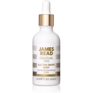 James Read Gradual Tan H2O Tan Drops Zelfbruinende Druppels voor het Lichaam Tint  Light/Medium 45 ml Image