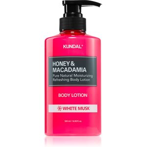 KUNDAL Honey & Macadamia White Musk Voedende Body Milk met Hydraterende Werking 500 ml Image
