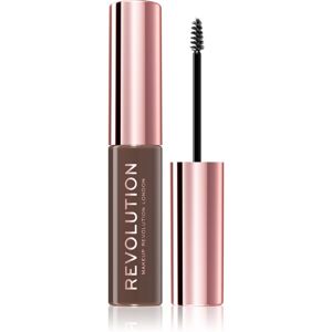 Makeup Revolution Brow Fixer Wenkbrauw Gel Tint Medium Brown 6 ml Image