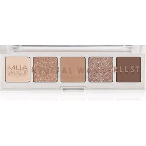 MUA Makeup Academy Professional 5 Shade Palette oogschaduw palette Tint Neutral Wanderlust 3,8 g Image