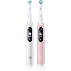 Oral-B iO6 Elektrische Tandenborstel DUO White & Pink Sand 2 st Image