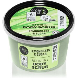 Organic Shop Lemongrass & Sugar Milde Peeling voor het Lichaam 250 ml Image