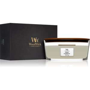 Woodwick Fireplace Fireside geurkaars met een houten lont (hearthwick) (gift box) 453 g Image
