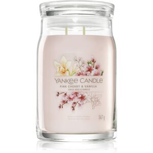 Yankee Candle Pink Cherry & Vanilla geurkaars Signature 567 g Image