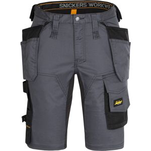 Snickers Workwear Snickers AllroundWork stretch werkshort met holsterzakken slim fit 6141 52 grijs Image