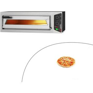 GGM Gastro Elektrische pizzaoven - 1x 35cm - Handmatig Zilver Image