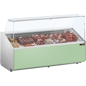 GGM Gastro Koelvitrine - 2500mm - Lichtgroen voorpaneel Groen Image