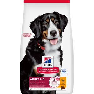 14kg Adult 1-5 Large Breed Kip Hill's Science Plan Hondenvoer Image