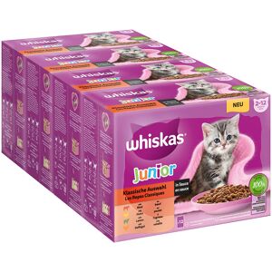 48 x 85 g Junior Klassieke selectie in saus Whiskas Kattenvoer Image
