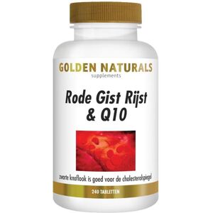 Golden Naturals Rode Gist Rijst & Q10 (240 tabletten) Image