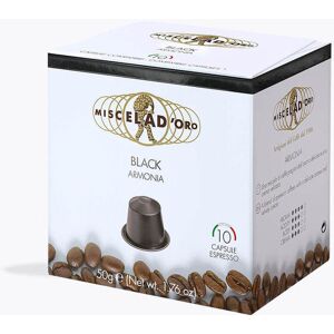 Miscela D'Oro Black 10 capsules Nespresso®-compatibel Image