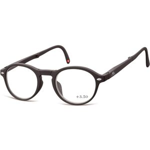 Montana Eyewear Folding Reading Glasses Unisex Black 1 un. +3.50 Image