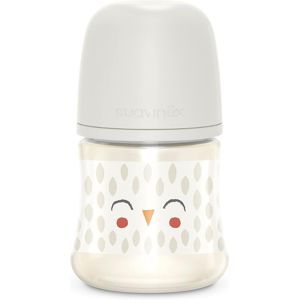 Suavinéx Bonhomia Premium Baby Bottle in Polyamide with Silicone Teat 150mL Grey S Image