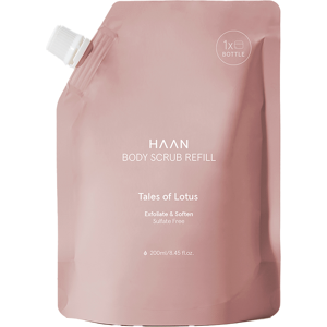 Haan Body Scrub Exfoliate and Soften 200mL Tales of Lotus Refill Image