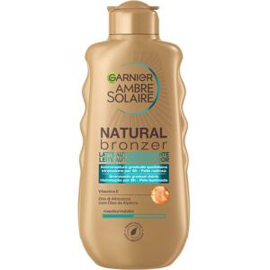 Garnier Ambre Solaire Natural Bronzer Self-Tanning Milk Daily Gradual Tan 175mL Image