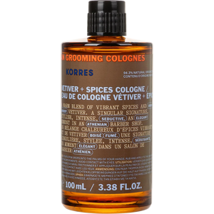 Korres Athenian Grooming Vetiver and Spices Eau de Cologne 100mL Image
