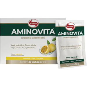 Vitafor Aminovita Food Supplement Sachet Food Supplement 30 un. Passion Fruit Image