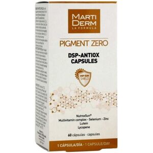 Martiderm Pigment Zero Dsp-Antiox Food Supplement Antoxidant 60 caps. Image