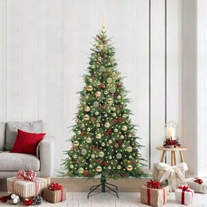 vidaXL Kunstmatige Inklapbare Kerstboom Groen 210 cm PE en PVC Image