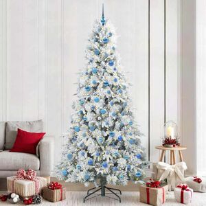 vidaXL Kunstmatige Inklapbare Kerstboom Groen 240 cm PE en PVC Image