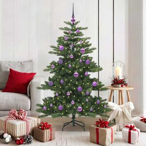 vidaXL Kunstmatige Inklapbare Kerstboom met 150 LED 150 cm PVC Image