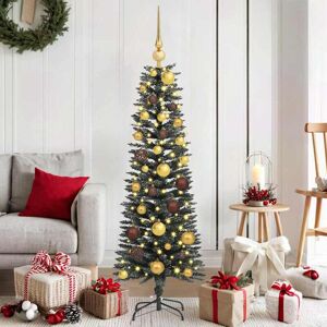 vidaXL Kunstkerstboom met 150 LED Groen 40.5 x 40.5 x 120 cm Image