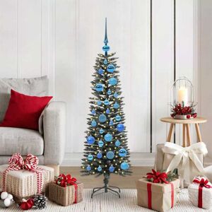 vidaXL Kunstkerstboom met 150 LED Groen 40.5 x 40.5 x 120 cm Image