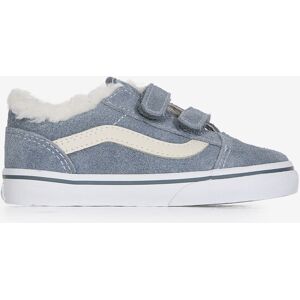 Schoenen Vans Old Skool V Sherpa- Baby Blauw/beige Unisex 24 Image