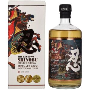Shinobu Whisky The Koshi-No Shinobu Blended Whisky Mizunara Oak Finish 43% Vol. 0,7l in geschenkverpakking Image