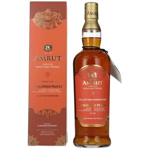 Amrut Whisky Amrut Ex-Oloroso Peated Indian Single Malt Whisky Collection Foundations 60% Vol. 0,7l in geschenkverpakking Image