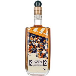 Pastis 12/12 de Saint Tropez Rendezvous en Terrasse 45% Vol. 0,7l Image