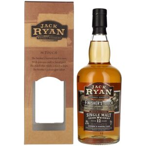 Jack Ryan whisky Jack Ryan 12 Years Old FINISHER'S TOUCH Single Malt Irish Whiskey Madeira Finish 46% Vol. 0,7l in geschenkverpakking Image