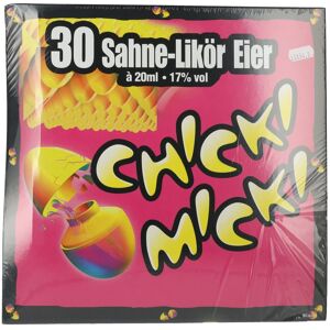 Chicki Micki Sahne-Likör Eier 17% Vol. 30x0,02l PET Image