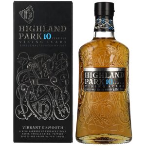 Highland Park Whisky Highland Park 10 Years Old VIKING SCARS 40% Vol. 0,7l in geschenkverpakking Image