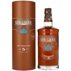 Nieuw Grove Rum New Grove OLD TRADITION 5 Years Old Mauritius Island Rum 40% Vol. 0,7l in geschenkverpakking Image