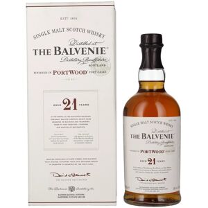 Balvenie Whiskey The Balvenie 21 Years Old Portwood Finish 40% Vol. 0,7l in geschenkverpakking Image