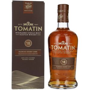 Tomatin Whisky Tomatin 18 Years Old OLOROSO SHERRY CASKS 46% Vol. 0,7l in geschenkverpakking Image