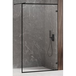 New Trendy Avexa Black kabina Walk-In 80x200 cm przejrzyste EXK-2039 Image
