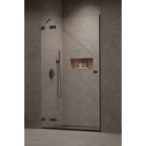 Radaway Essenza Pro Brushed GunMetal Dwj drzwi wnękowe 90cm lewe szczotkowany grafit 10099090-92-01L Image
