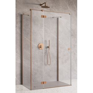 Radaway Essenza Brushed Copper Kdj+S kabina 100x80x100cm lewa szczotkowana miedź 1384052-01-01/1385021-93-01L/1384052-01-01 Image