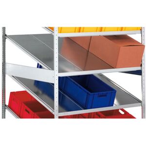 META Dodatkowa półka do regałów skośnych, 200 kg, 1300 x 1228 mm Image