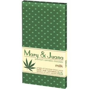 Euphoria Czekolada Mleczna Mary & Juana Z Nasionami Konopi (32% Kakao), 80 G Image
