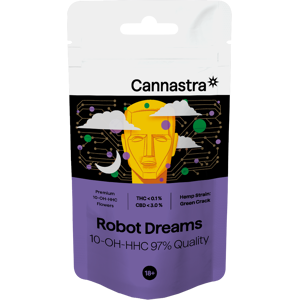 Cannastra 10-Oh-Hhc Flower Robot Dreams 97% Jakości, 1 G - 100 G 100 Gramów Image
