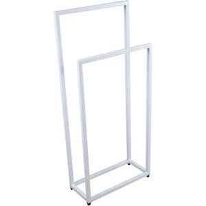 Elior Biały podwójny stojak na ręczniki 60 cm R3-C20 Image