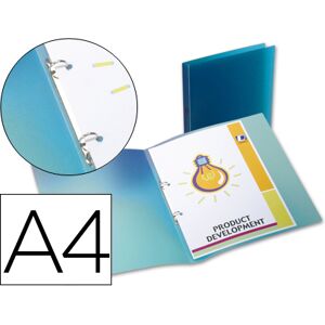 LIDERPAPEL Pasta em Polipropileno Din A4, 17mm, Azul Image