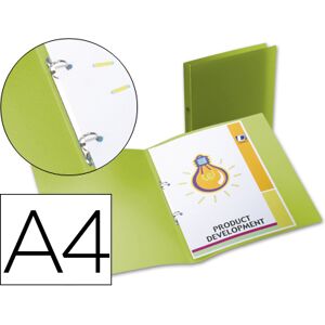 LIDERPAPEL Pasta em Polipropileno Din A4, 17mm, Verde Image